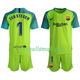 FC Barcelona Fotbollströjor TER STEGEN 1 Målvakt Barn Hemma tröja 2019/20 Kortärmad